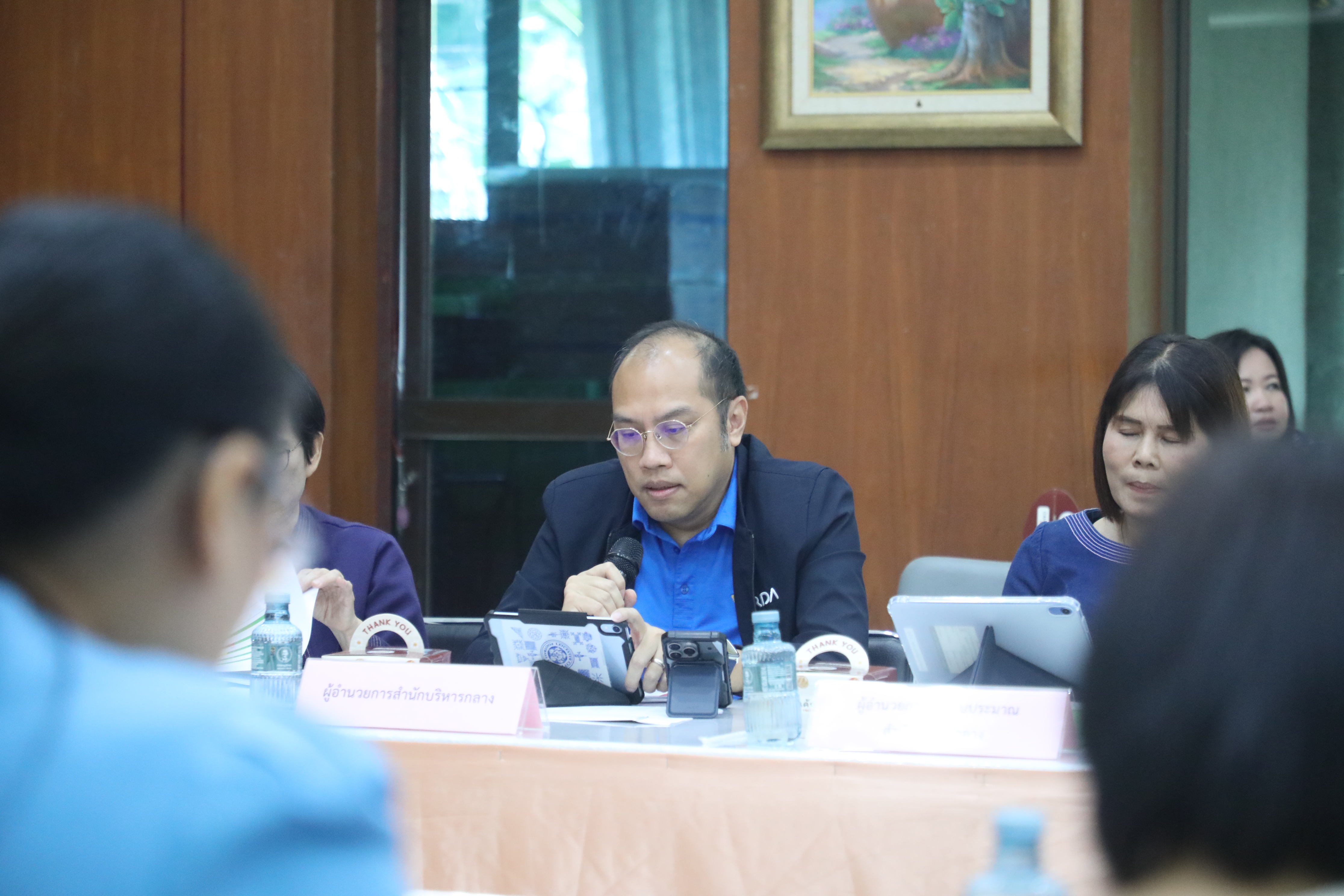 title - ส.ป.ก. ประชุมคณะทำงานติดตามเร่งรัดการใช้จ่ายเงินงบประมาณประจำปีงบประมาณ พ.ศ. 2569 สำนักงานการปฏิรูปที่ดินเพื่อเกษตรกรรม ครั้งที่ 5/2569 